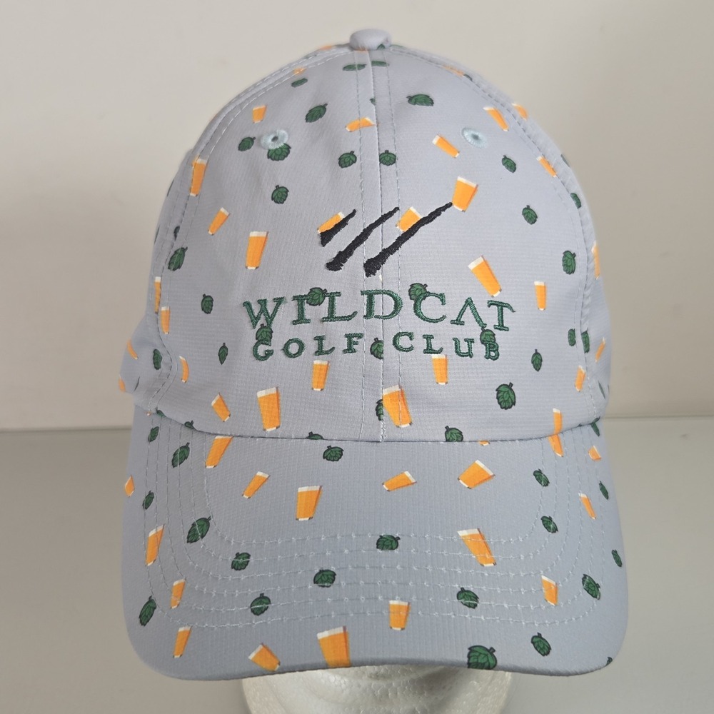 Wildcat Golf Club Texas Beer Leaves All Over Print Adjustable Strapback Hat
